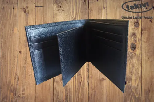 Ví ngang da bò Fakivi FVNL003